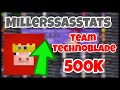 Team Technoblade Hits 500K Subscribe