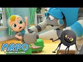 Arpo the Robot | FLEAS EVERYWHERE!!! +More Funny Cartoons for Kids | Compilation | Arpo and Baby