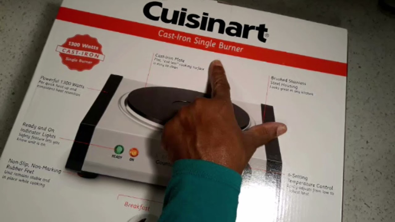 Cuisinart Countertop Single Burner Review: A Handy, Portable Hot Plate