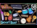 Une heure de clips musicaux sensoriels pour bb   compilation de groovy baby