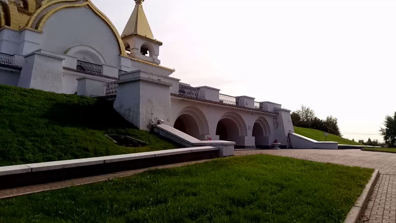 Храм в парке "Северный". Хабаровск. - YouTube