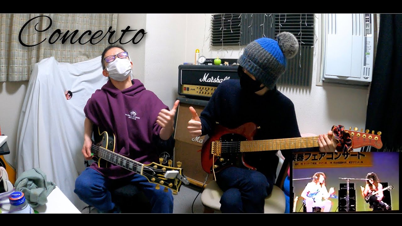エックスジャパメタ HISASHI RADIANT HEAT 高井寿 PROMO Jason Becker & 高井寿 - Concerto (Japan1989) cover #Shorts - YouTube