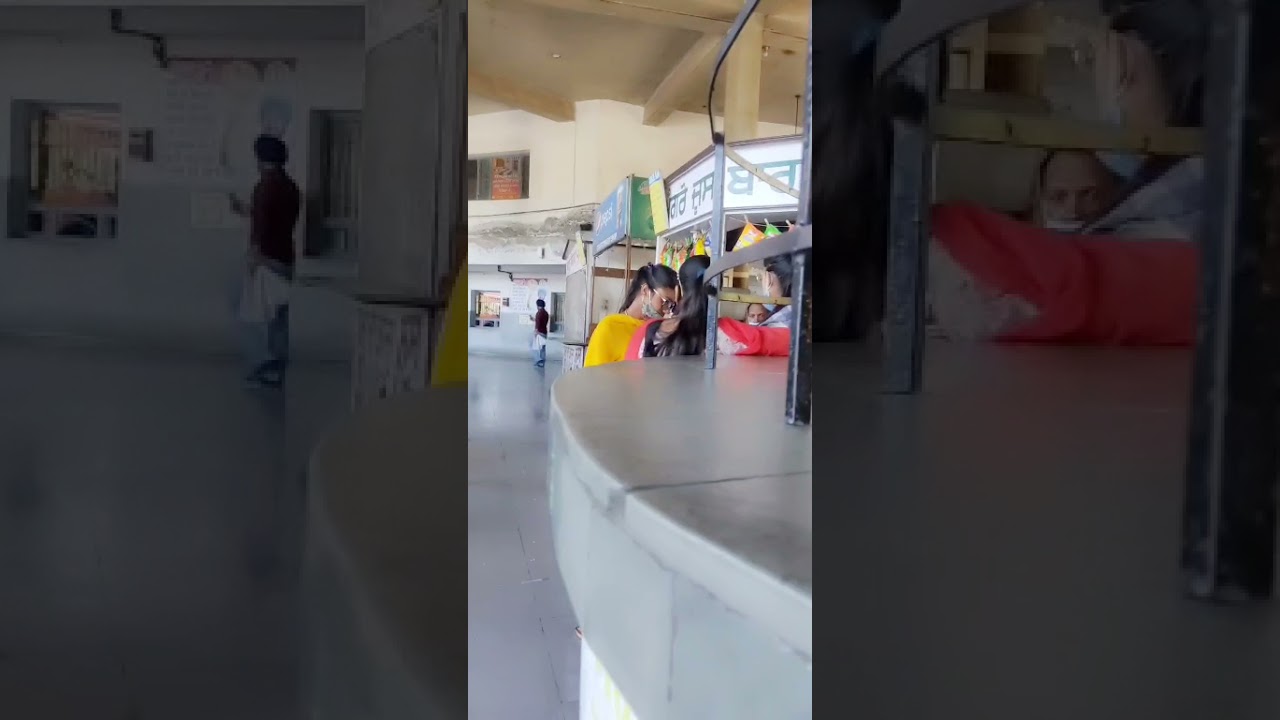 Moga Bus stand Without Mask Public