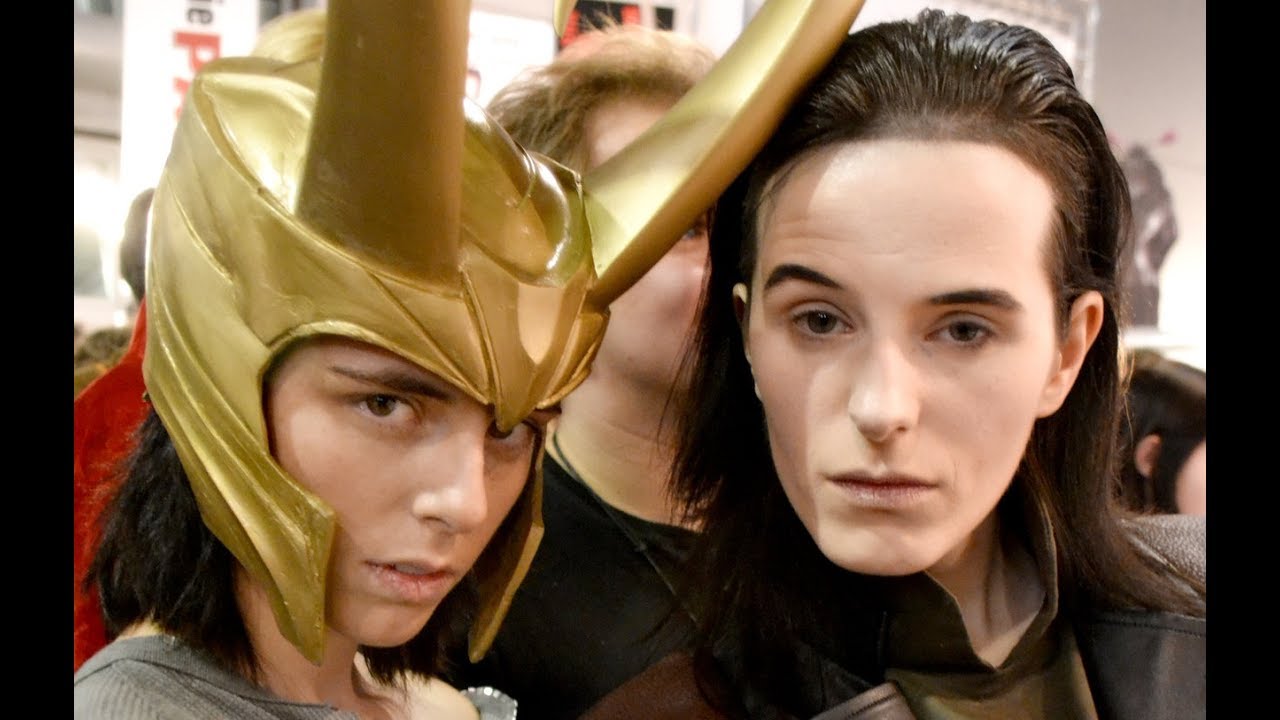 FBM 2013 - Mon-Kishu meets Fahrlight and other Loki / Marvel Cosplayer