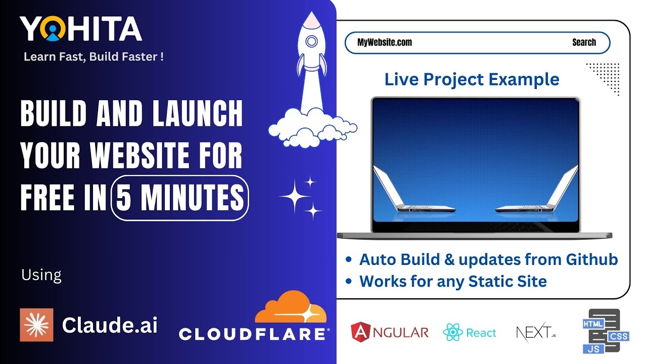 Build and Launch Your Website for Free in 5 Minutes Using Claude AI ...