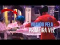 VLOG VOANDO PELA PRIMEIRA VEZ + COMPRAS DO MÊS 
