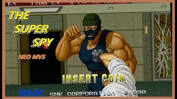 THE SUPER SPY - ATTRACT MODE DEMO - NEOGEO MVS ARCADE - SNK - 1080p60