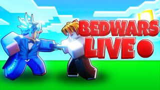 🔴ROBLOX BEDWARS With VIEWERS! LIVE🔴