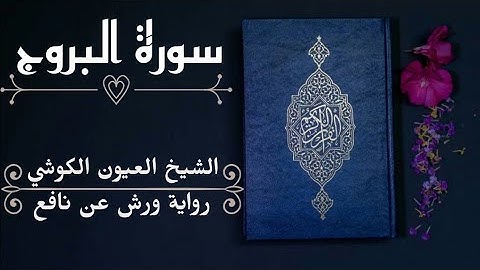 سورة البروج-الشيخ العيون الكوشي