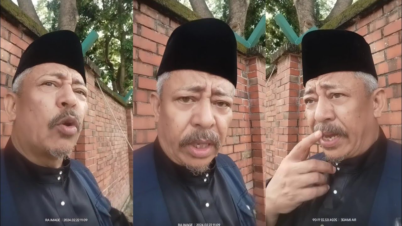 Razak Ahmad di Tanah Perkuburan Allahyarham Tam Sri P.Ramlee dan Saloma...