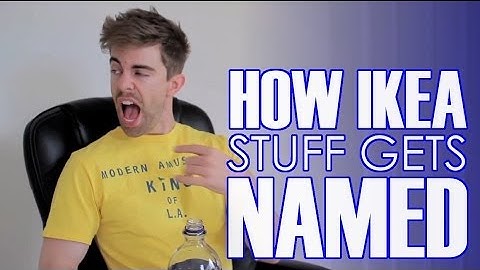 How Ikea Products Get Their Names
