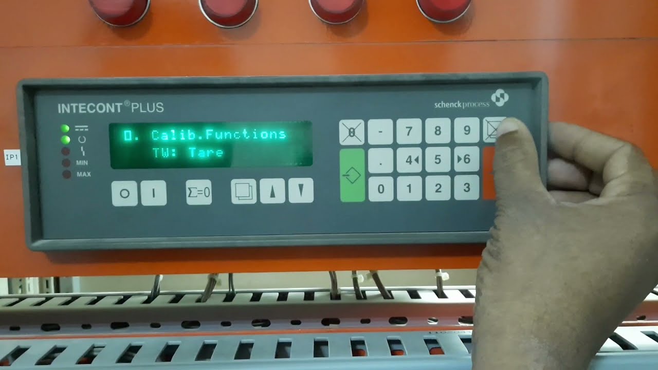 How to Calibration Weigh feeder and Belt weigher INTECONT Plus in