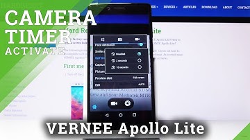 How to Set Up Camera Timer in Vernee Apollo Lite – Camera Settings