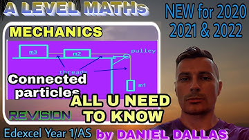 📢🌏 FORCES AND MOTION CONNECTED PARTICLES ALevel MATHS MECHANICS 👍