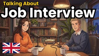 How to Talk About Your Job Interview in English | English Conversation Practice