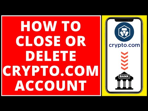 How To Cancel Crypto Account