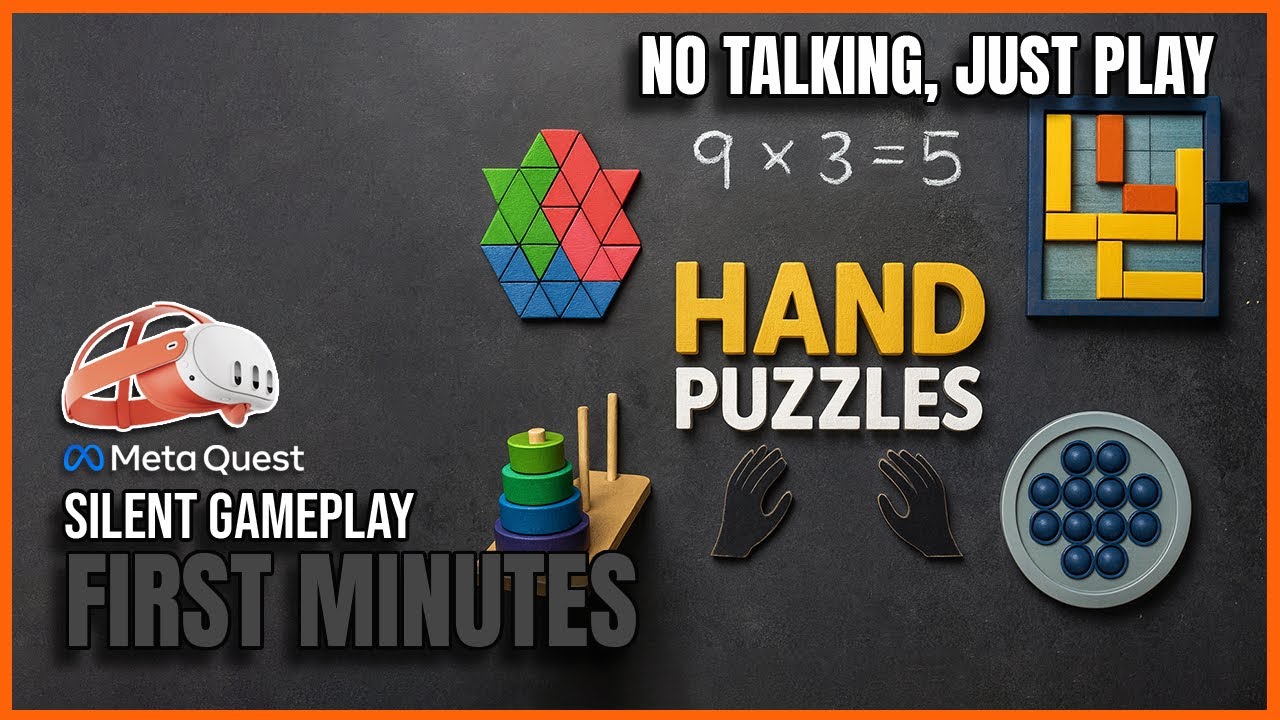 Hand Puzzles | FREE VR GAME | FIRST MINUTES PREVIEW PURE VR
