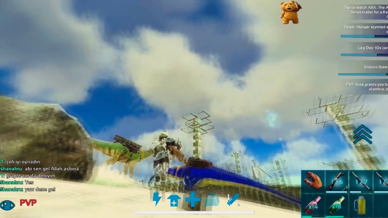 ARK | LEGİT PVXC MEDİUM SERVER PVP AND RAİD ENEMY OP LOOT KİT LAST EPİSODE !  ? 