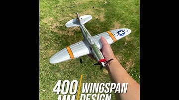 VolantexRC P47 4CH Remote Control Airplane - XPilot Stabilization System 761-16