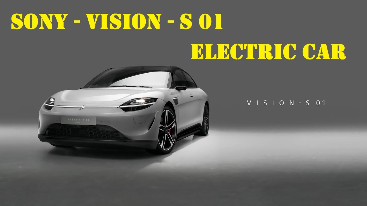 SONY Vision-S 01 | Electric Vehicle | Prototype | Concept Car | Tesla Competitor | Motor Continent