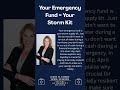 What's Your Financial Storm Kit?