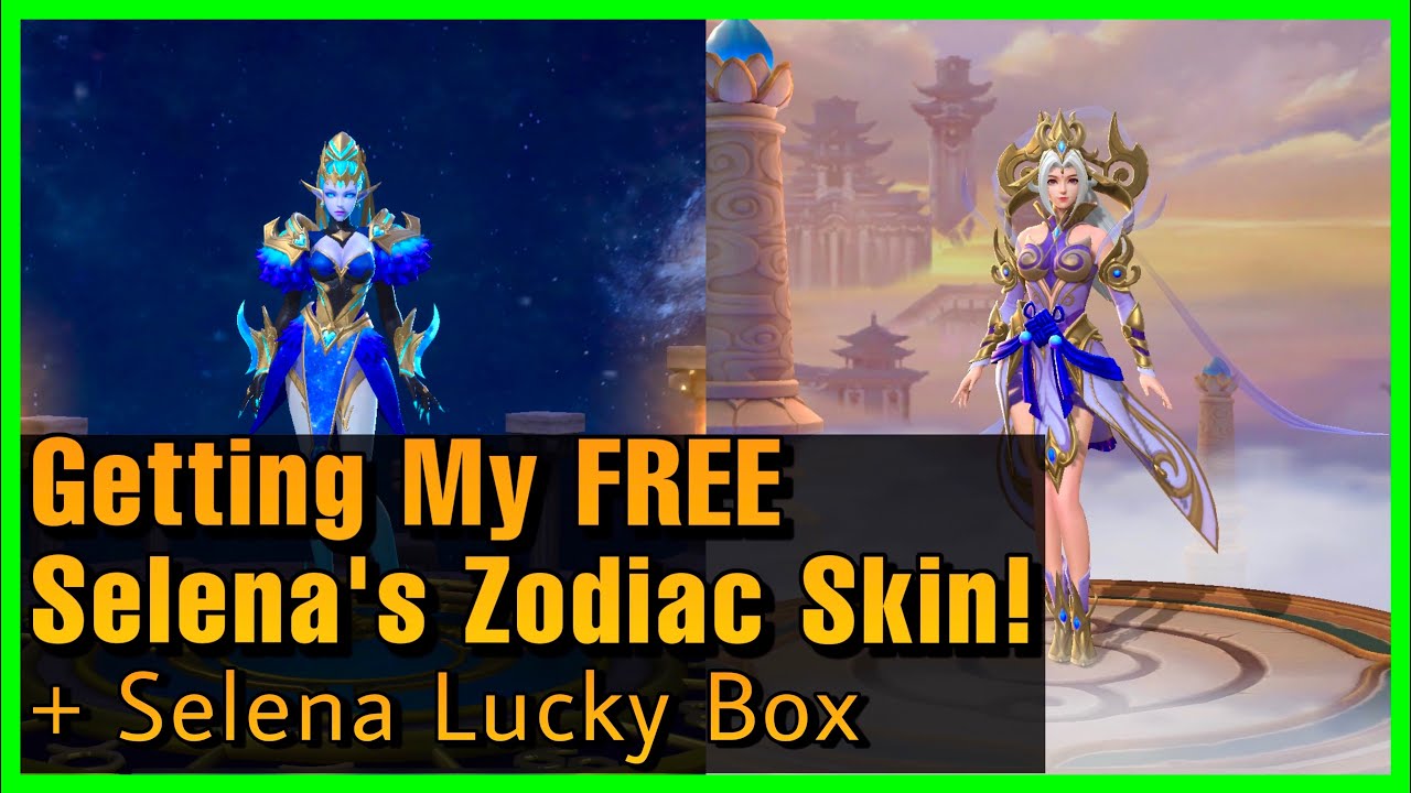 FREE SELENA ZODIAC SKIN GEMINI SHADOW [+ SELENA THUNDER FLASH LUCKY BOX] | MOBILE LEGENDS
