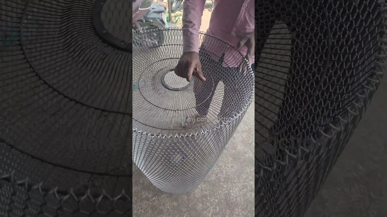 birds cage make by old wastage fan