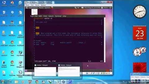 Menggunakan Editor vi, vim, pico, nano dan gedit pada linux ubuntu