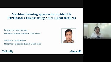 Machine learning approaches to identify Parkinson