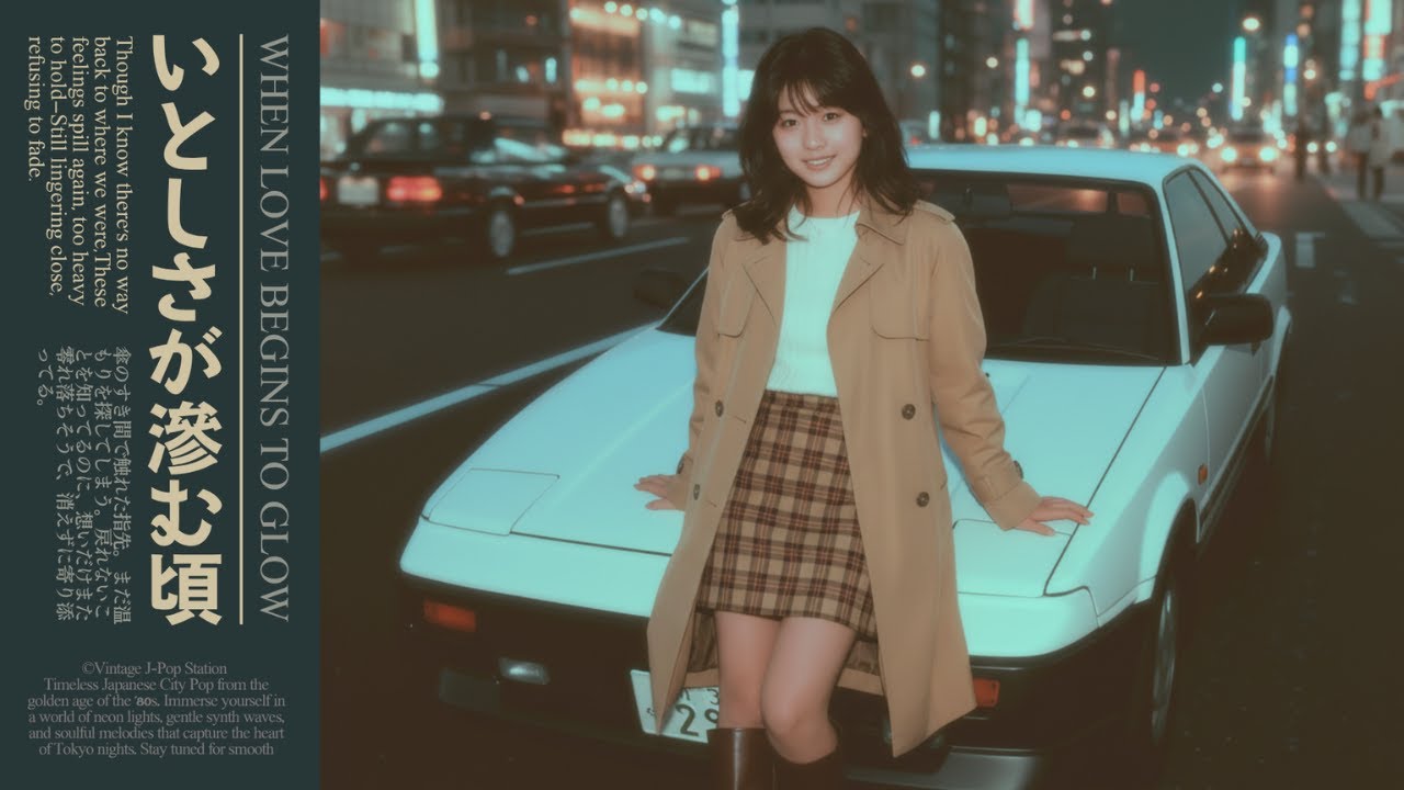 Tokyo Echo Nights | Nostalgic Japanese City Pop 1980 | Chill