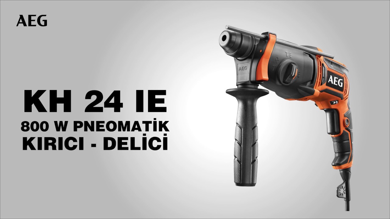 AEG KH 24 IE 800 W PNEOMATİK KIRICI - DELİCİ #AegpowertoolsTürkiye .