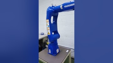 Quick turn on Yaskawa 1000 controller GP7 robotics arm