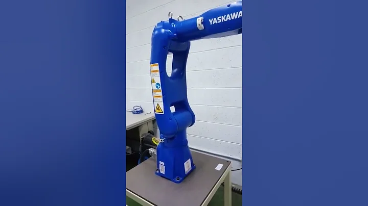 Quick turn on Yaskawa 1000 controller GP7 robotics arm
