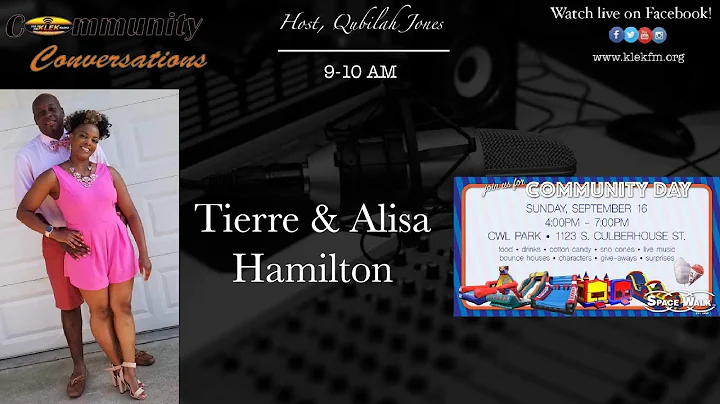 Community Conversations September 6, 2018 Tierre &...