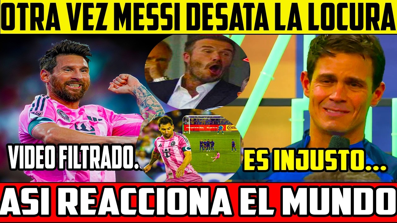 💥EXPLOTO TODO, OTRA VEZ MESSI DESATA LA LOCURA CON OTRO DOBLETE, Y ASI REACCIONA EL MUNDO...💣