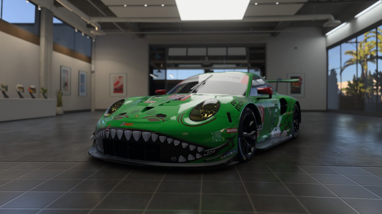 Forza Motorsport Thunderstorms and Fog in Hockenheim 911 RSR