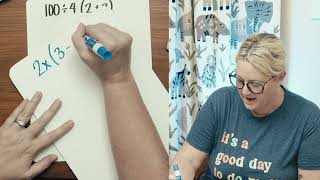 Math Practice: Solving the Viral Math Problem 100÷4(2+3) using the distributive property