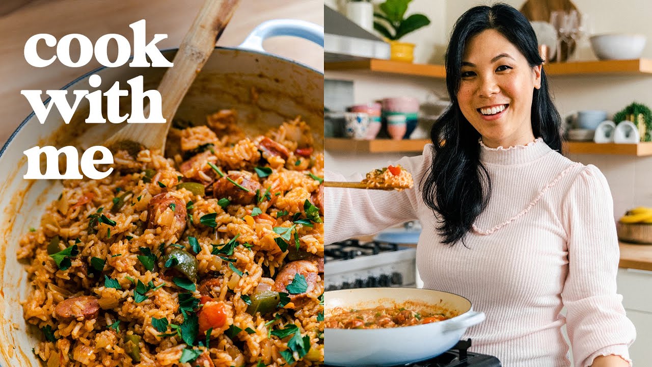 JAMBALAYA - Cooking to STAY POSITIVE | COOK WITH ME episode 3 - YouTube