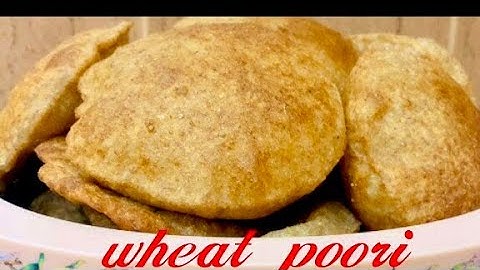 wheat poori# ഗോതമ്പ് പൂരി പൂരി ഉണ്ടാകുമ്പോൾ ഇങ്ങനെ ഒന്ന് ഉണ്ടാക്കി നോക്കു