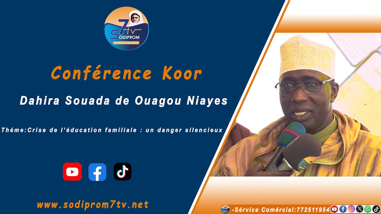 Conférence Koor Edition 2026 : serigne Habib sy Conférence Annuelle Dahira Souada à Ouagou Niayes