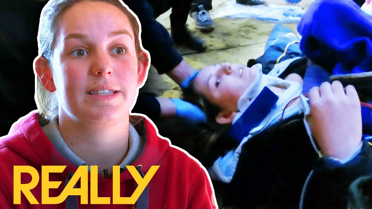 Rider Loses Short-Term Memory After Falling From A Horse | Helicopter ER