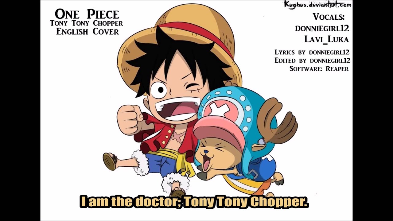 [One Piece] Tony Tony Chopper English Cover by donniegirl12 and