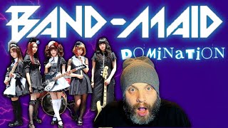 BAND-MAID -  DOMINATION OFFICIAL MV [REACTION]