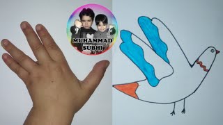 5 رسومات للحيوانات سهلة وبسيطة عن طريق اليد رسم إوزة رسم سمكة رسم حمامة رسم سلطعون رسم أرنب