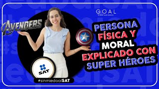 ¿Qué me conviene más  ser persona Física o Moral? #sinmiedoalsat