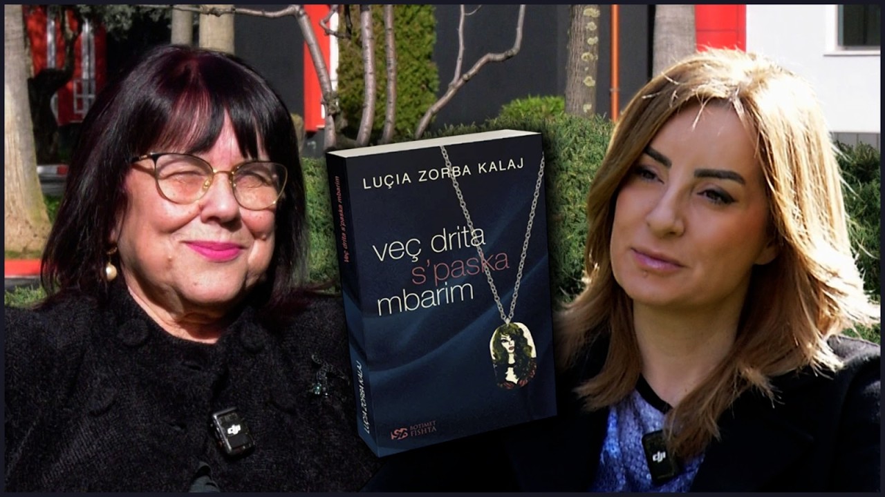 Një Grusht Librash - “Veç drita s’paska mbarim”, Luçia Zorba Kalaj sjell kujtime e reflektime