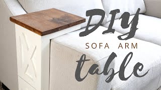 C Shape Sofa Side Table DIY Plans Couch Sofa Over Arm Stand – The Best DIY  Plans Store