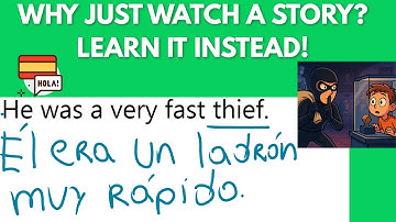 Improve Your Spanish with Stories - Don’t Just Listen but Learn the Story! #7