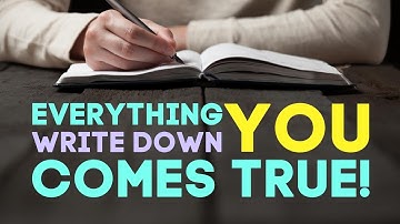 How to Manifest Your Dream Life with Scripting (The Letter Method)