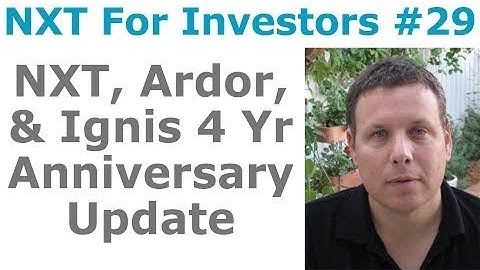 NXT, ARDOR, IGNIS ICO Explained! Interview with Lior Yaffe from Jelurida